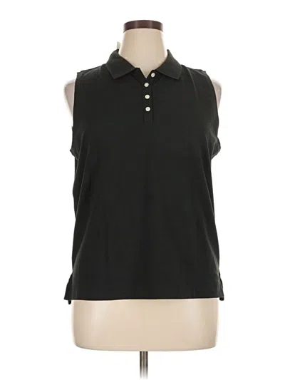J.crew Factory Store Sleeveless T-shirt In Black