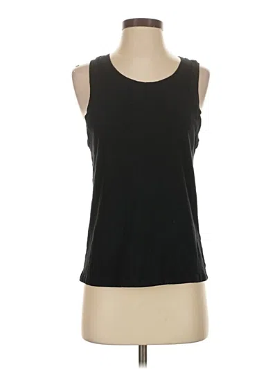 Pre-owned J.crew Factory Store Sleeveless T-shirt In Black