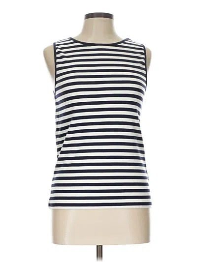 Pre-owned J.crew Factory Store Sleeveless T-shirt In Ivory
