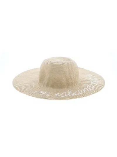 Pre-owned J.crew Factory Store Sun Hat In Yellow