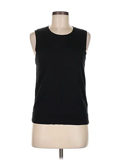 Pre-owned J.crew Factory Store Sweater Vest In Black