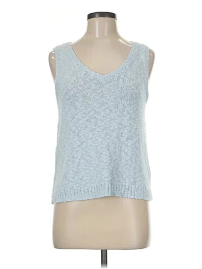 Pre-owned J.crew Factory Store Sweater Vest In Blue