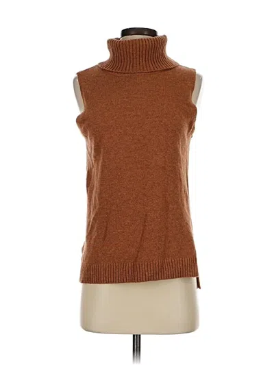 J.crew Factory Store Sweater Vest In Brown