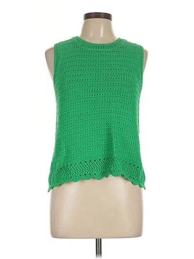 J.crew Factory Store Sweater Vest In Green