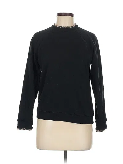 Pre-owned J.crew Factory Store Sweatshirt In Black