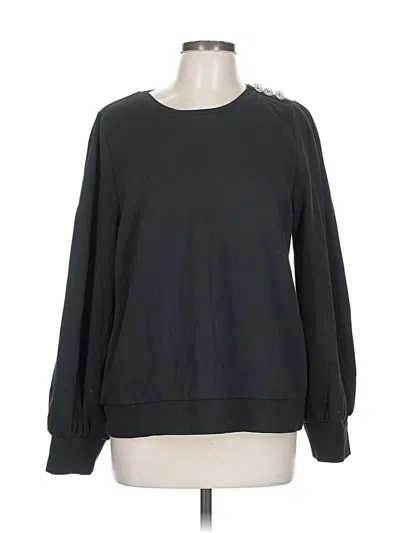 Pre-owned J.crew Factory Store Sweatshirt In Black