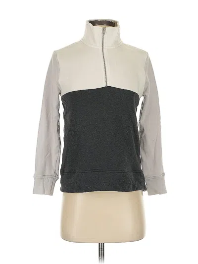 Pre-owned J.crew Factory Store Sweatshirt In Gray