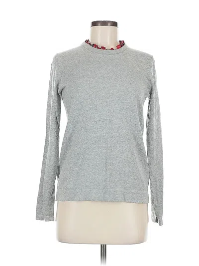 Pre-owned J.crew Factory Store Sweatshirt In Gray
