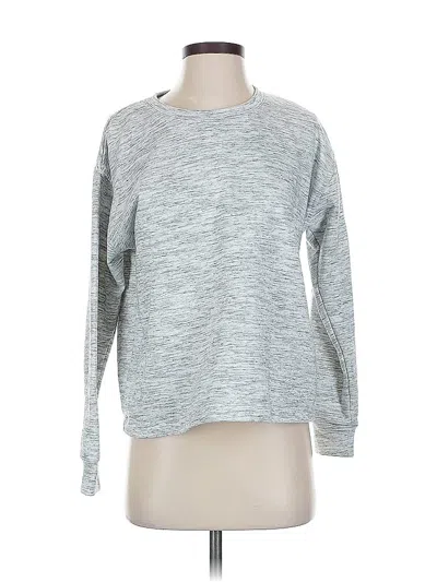 Pre-owned J.crew Factory Store Sweatshirt In Gray