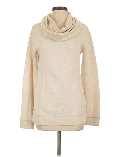 Pre-owned J.crew Factory Store Sweatshirt In Tan