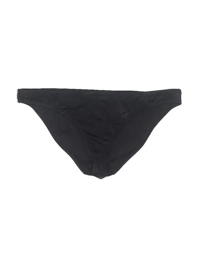 Pre-owned J.crew Factory Store Swimsuit Bottoms In Black