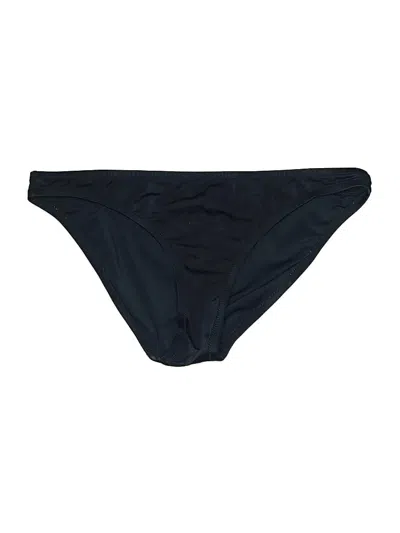 Pre-owned J.crew Factory Store Swimsuit Bottoms In Black