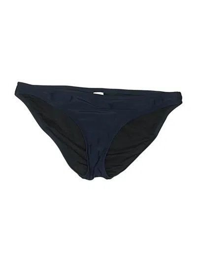 Pre-owned J.crew Factory Store Swimsuit Bottoms In Blue