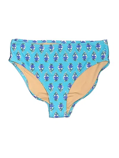 J.crew Factory Store Swimsuit Bottoms In Blue