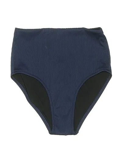 J.crew Factory Store Swimsuit Bottoms In Blue