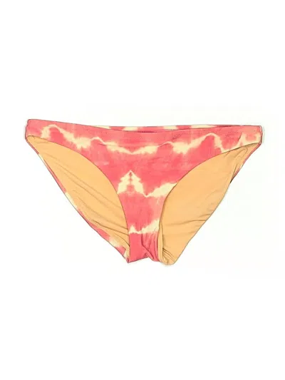 Pre-owned J.crew Factory Store Swimsuit Bottoms In Orange