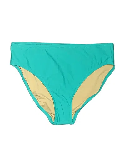 J.crew Factory Store Swimsuit Bottoms In Teal
