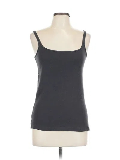 Pre-owned J.crew Factory Store Tank Top Gray Strapless Neckline Tops
