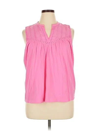 J.crew Factory Store Tank Top Pink Halter Neckline Tops In Animal Print
