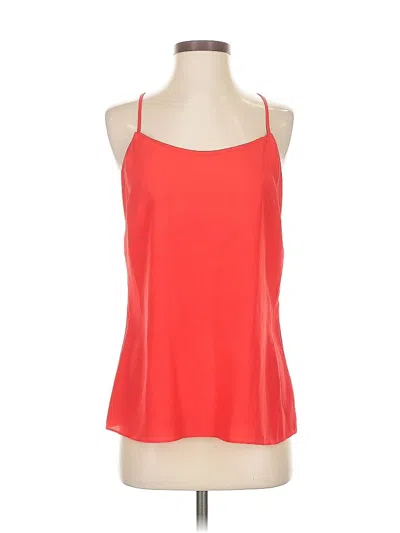 Pre-owned J.crew Factory Store Tank Top Red Halter Neckline Tops