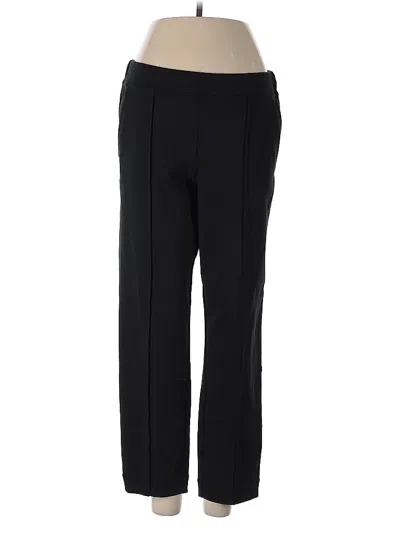 Pre-owned J.crew Factory Store Track Pants In Black