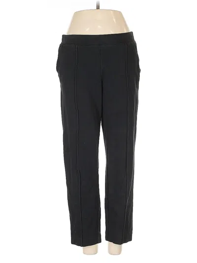 Pre-owned J.crew Factory Store Track Pants In Black