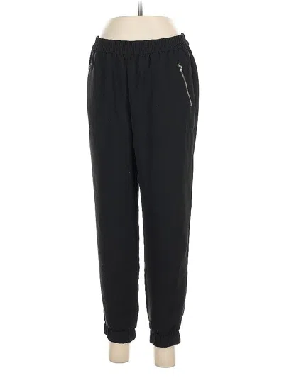 Pre-owned J.crew Factory Store Track Pants In Black