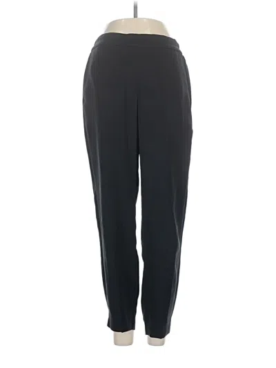 Pre-owned J.crew Factory Store Track Pants In Black