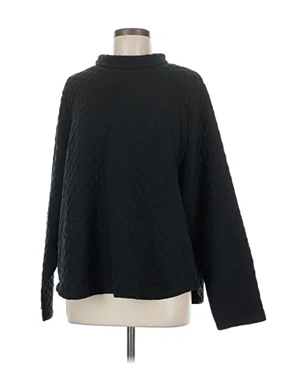 J.crew Factory Store Turtleneck Sweater In Black