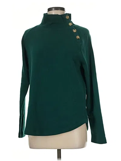 J.crew Factory Store Turtleneck Sweater In Green