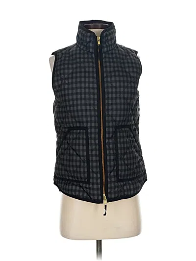Pre-owned J.crew Factory Store Vest In Black