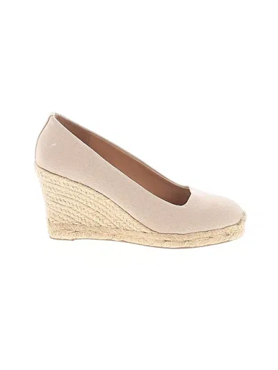 Pre-owned J.crew Factory Store Wedges In Ivory
