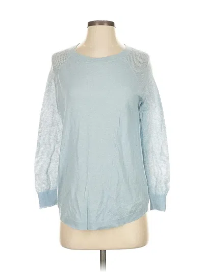 Pre-owned J.crew Factory Store Wool Sweater In Blue