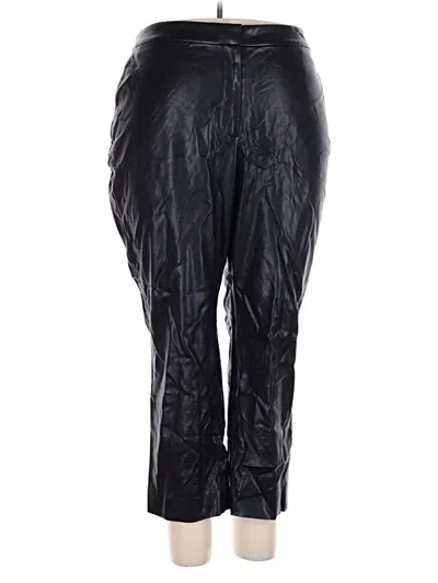Jcrew Faux Leather Pants In Black