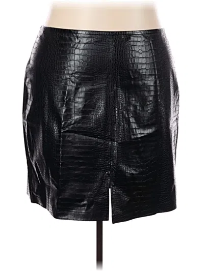 Jcrew Faux Leather Skirt In Multi