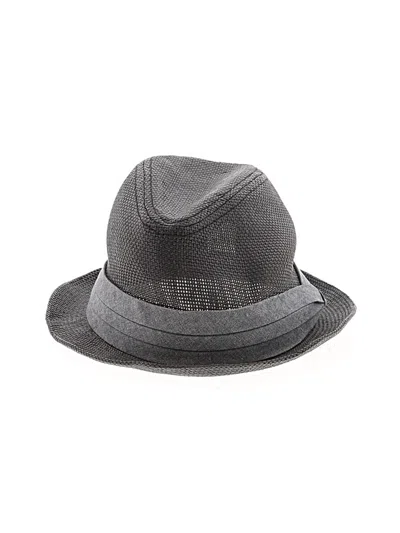 Pre-owned Jcrew Fedora In Black