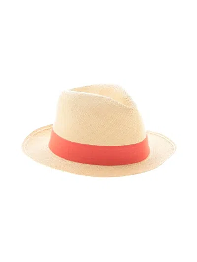 Pre-owned Jcrew Fedora In Ivory
