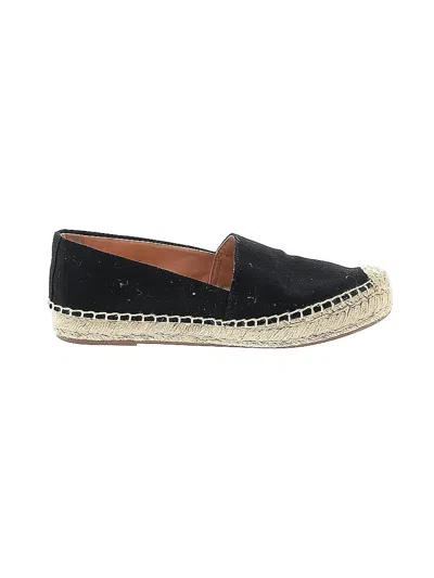 Pre-owned Jcrew Flats In Black