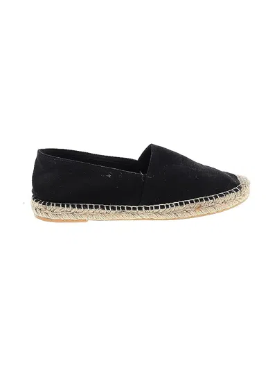 Pre-owned Jcrew Flats In Black