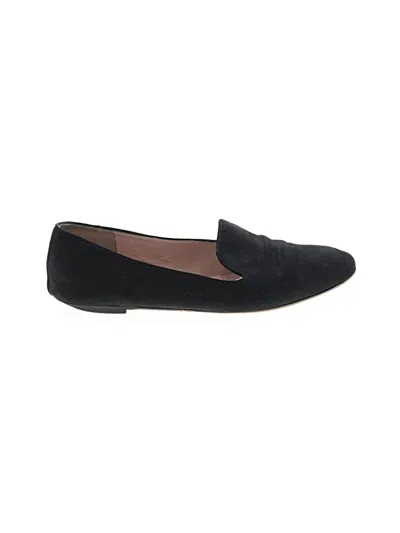Pre-owned Jcrew Flats In Black