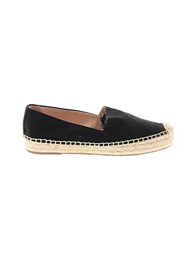 Pre-owned Jcrew Flats In Black
