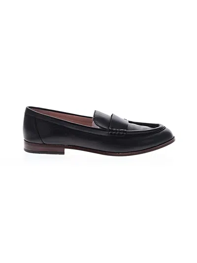 Pre-owned Jcrew Flats In Black