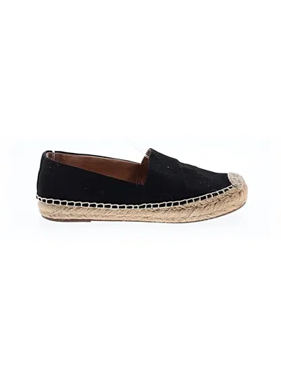 Pre-owned Jcrew Flats In Black