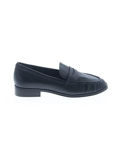 Pre-owned Jcrew Flats In Black