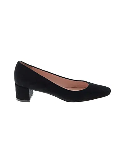 Pre-owned Jcrew Flats In Black