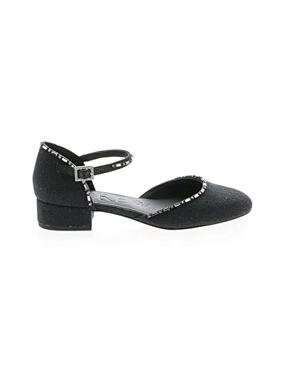 Pre-owned Jcrew Flats In Black
