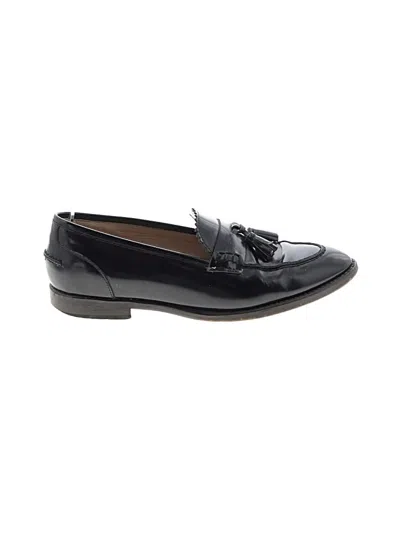 Pre-owned Jcrew Flats In Black