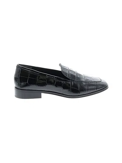 Pre-owned Jcrew Flats In Black