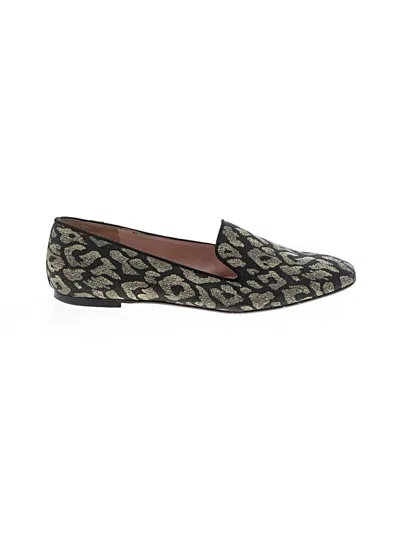 Pre-owned Jcrew Flats In Black