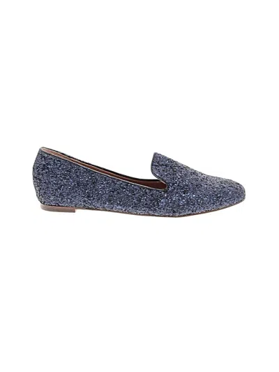 Pre-owned Jcrew Flats In Blue